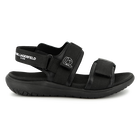 Sandalias de cuero con velcro KARL LAGERFELD KIDS 
                    NI&Ntilde;O