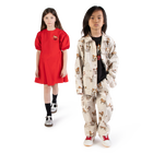 Vestido de manga globo KENZO KIDS 
                    NI&Ntilde;A