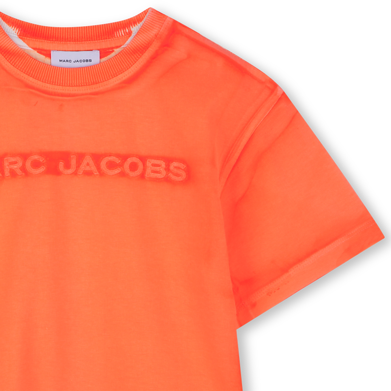 Camiseta de algod&oacute;n bordada MARC JACOBS 
                        UNISEXO