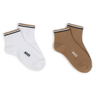 Pack de 2 pares de calcetines BOSS 
                    NI&Ntilde;O