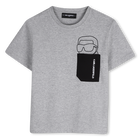 Camiseta de manga corta KARL LAGERFELD KIDS 
                    NI&Ntilde;O