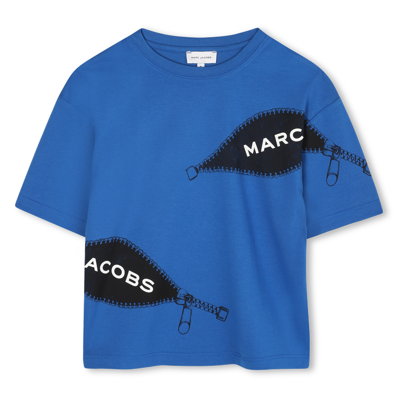 Camiseta de punto de algod&oacute;n MARC JACOBS 
                        NI&Ntilde;O