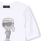 Vestido de manga corta KARL LAGERFELD KIDS 
                    NI&Ntilde;A
