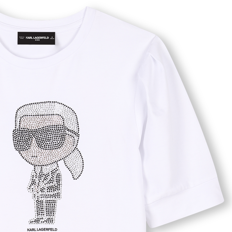 Vestido de manga corta KARL LAGERFELD KIDS 
                        NI&Ntilde;A