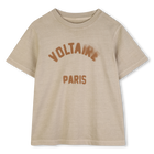 Camiseta de manga corta ZADIG & VOLTAIRE 
                    NI&Ntilde;O