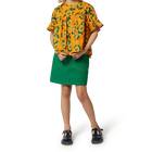 Falda trapecio con bolsillos KENZO KIDS 
                    NI&Ntilde;A