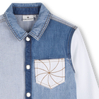 Vestido de denim KIDS AROUND 
                    NI&Ntilde;A