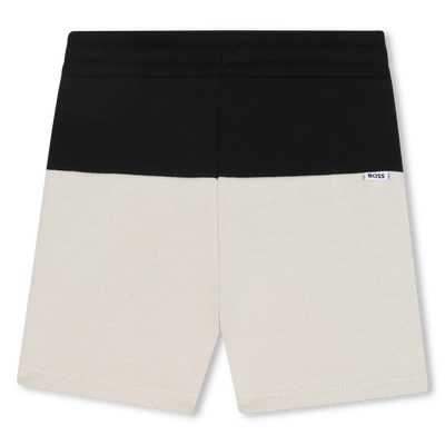 Pantal&oacute;n bicolor de mulet&oacute;n BOSS NI&Ntilde;O