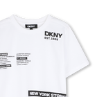 Conjunto de camiseta y bermudas DKNY 
                    NI&Ntilde;O
