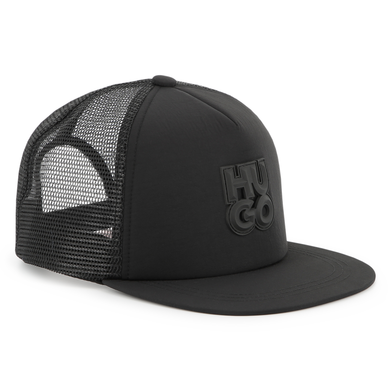 Gorra bimaterial HUGO 
                        NI&Ntilde;O