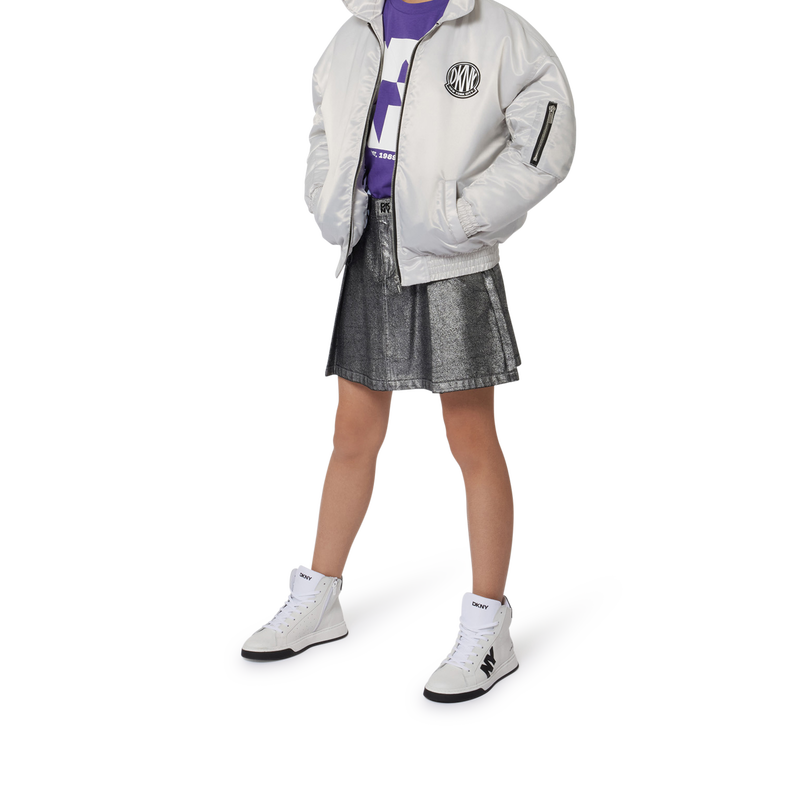 Falda vaquera de algod&oacute;n DKNY 
                        NI&Ntilde;A