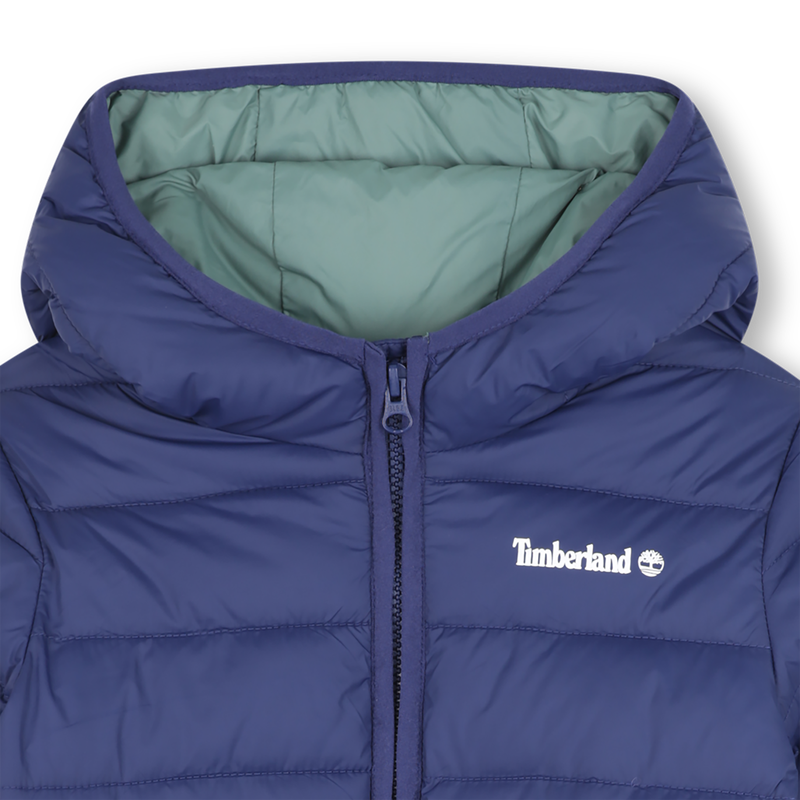 CHAQUETA DE PLUMAS CON LOGOTIPO TIMBERLAND 
                        NI&Ntilde;O