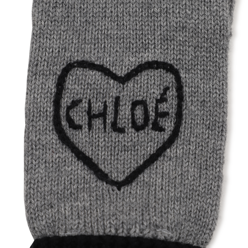 Guantes CHLOE 
                        NI&Ntilde;A
