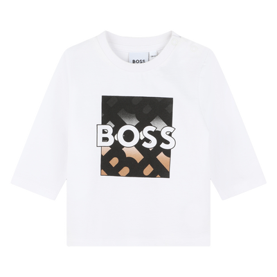 Camiseta de manga larga BOSS NI&Ntilde;O