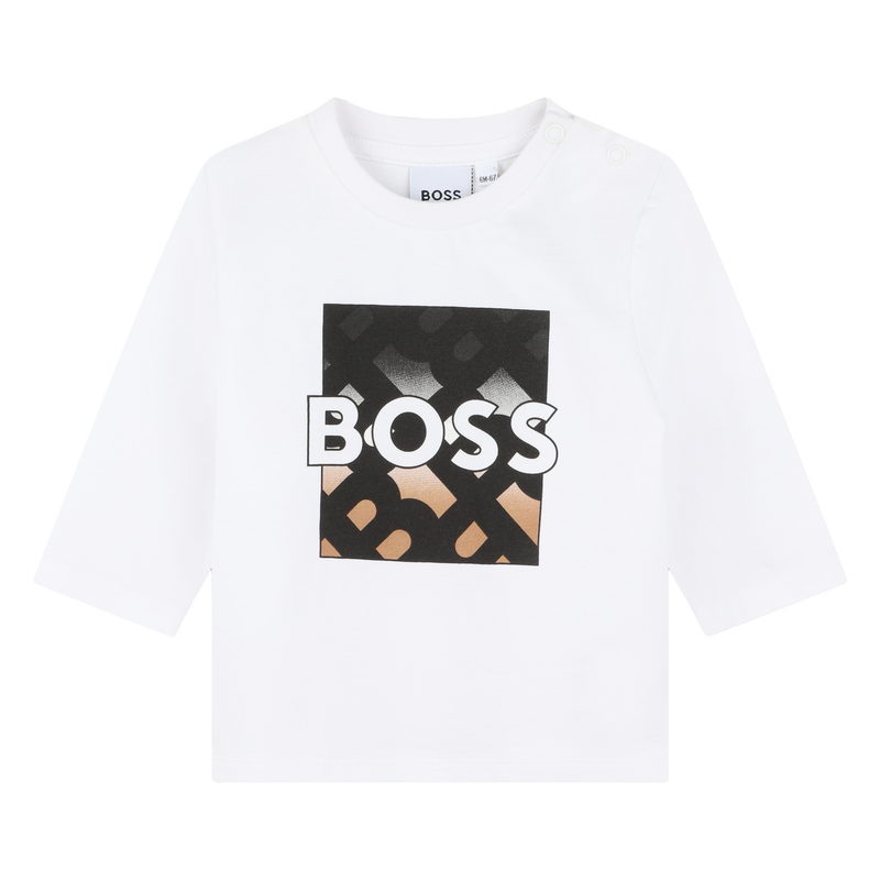 Camiseta de manga larga BOSS 
                        NI&Ntilde;O