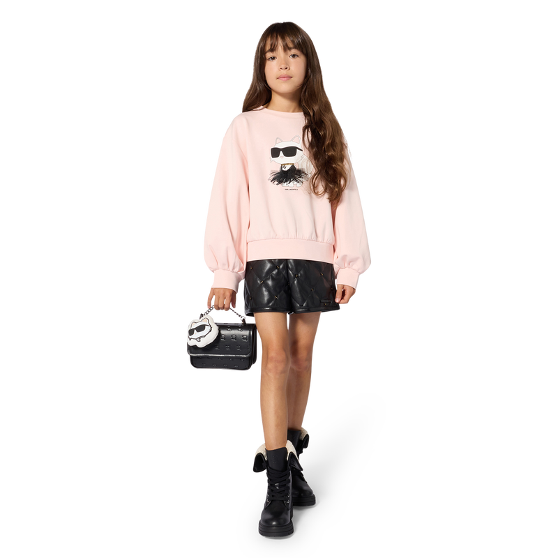 Sudadera KARL LAGERFELD KIDS 
                        NI&Ntilde;A