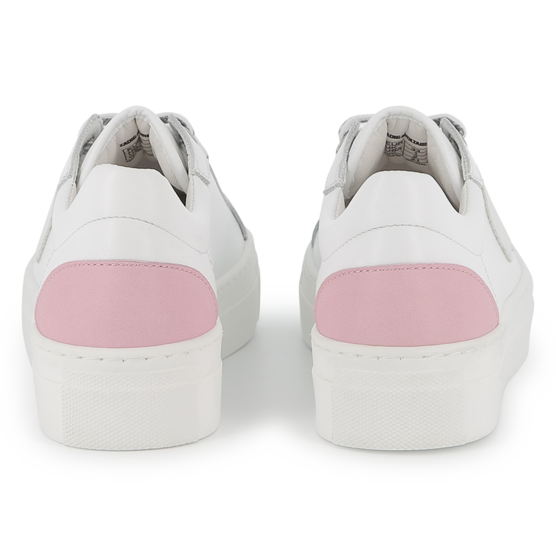 Zapatillas de piel