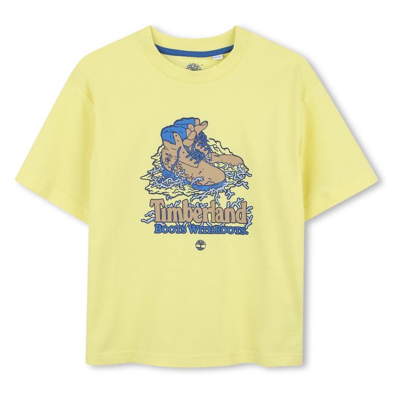 Camiseta ancha con estampado TIMBERLAND 
                        NI&Ntilde;O