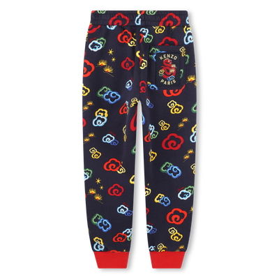 Pantal&oacute;n de ch&aacute;ndal estampado KENZO KIDS UNISEXO