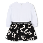 Vestido de manga larga KARL LAGERFELD KIDS 
                    NI&Ntilde;A