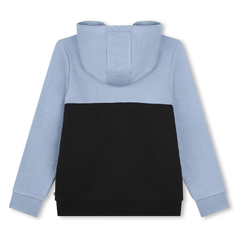 Sudadera cremallera y capucha BOSS 
                        NI&Ntilde;O