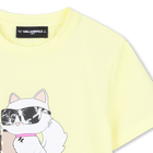 Camiseta de manga corta KARL LAGERFELD KIDS 
                    NI&Ntilde;A