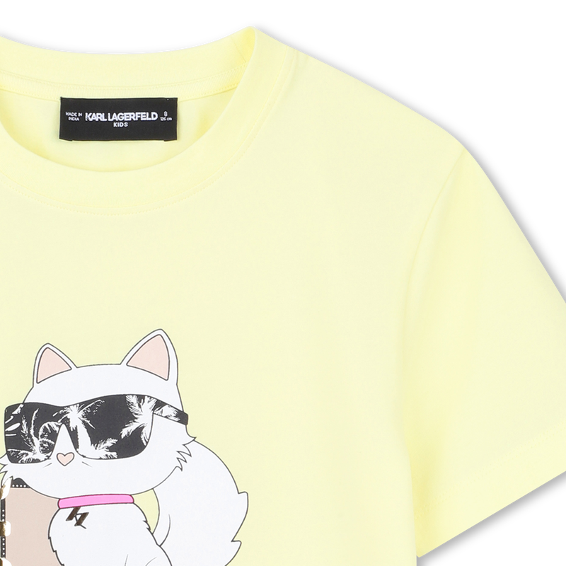 CAMISETA DE MANGA CORTA KARL LAGERFELD KIDS 
                        NI&Ntilde;A