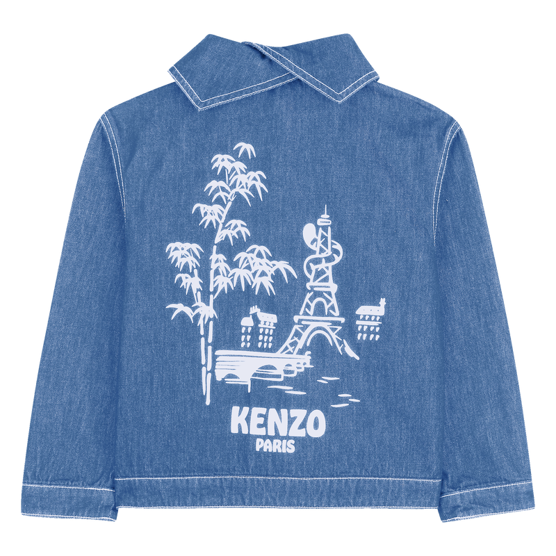 CHAQUETA DE MEZCLILLA KENZO KIDS 
                        NI&Ntilde;A