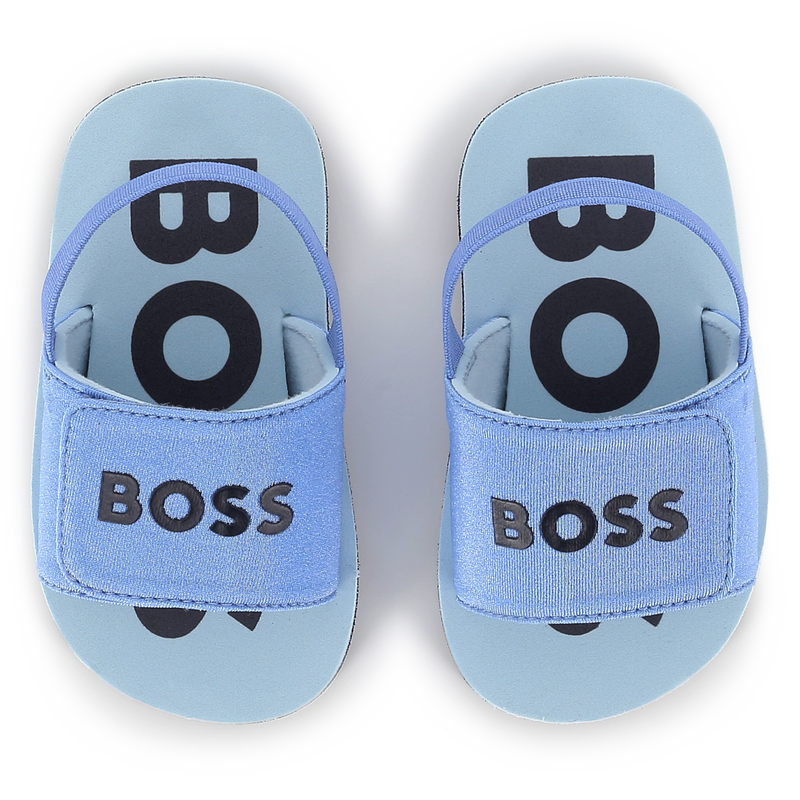 Chanclas con velcro BOSS 
                        NI&Ntilde;O