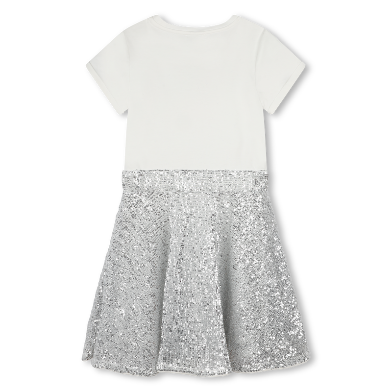 Vestido bimateria MICHAEL KORS 
                        NI&Ntilde;A