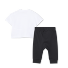 Conjunto de camiseta y pantal&oacute;n KARL LAGERFELD KIDS 
                    NI&Ntilde;O