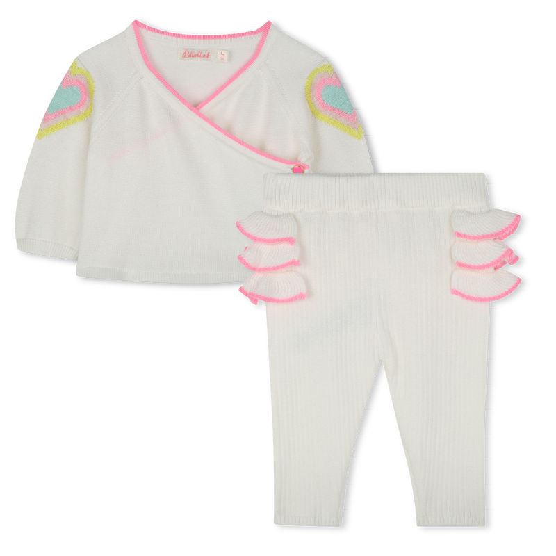 Conjunto de punto de algod&oacute;n BILLIEBLUSH 
                        NI&Ntilde;A
