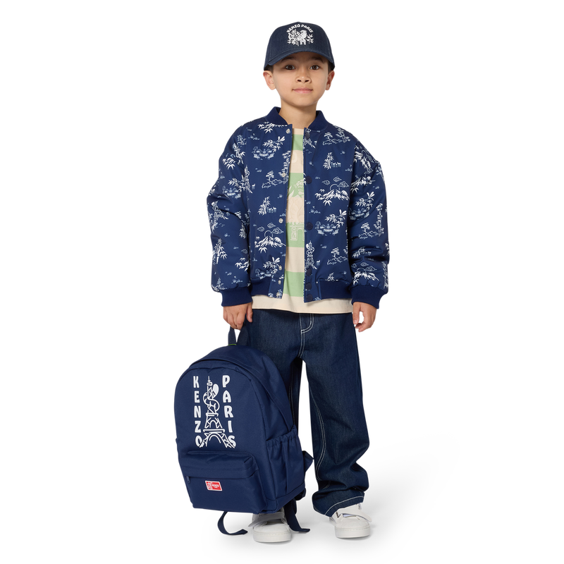 CHAQUETA CON CUELLO DE PELUCHE KENZO KIDS 
                        UNISEXO
