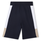 Bermudas de ch&aacute;ndal tricolores BOSS 
                    NI&Ntilde;O