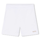 Pantal&oacute;n corto liso de mulet&oacute;n BOSS 
                    NI&Ntilde;O