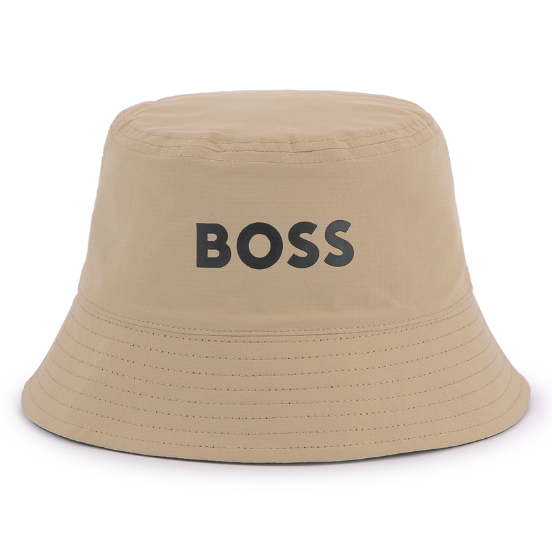 Gorro bimaterial reversible BOSS 
                        NI&Ntilde;O