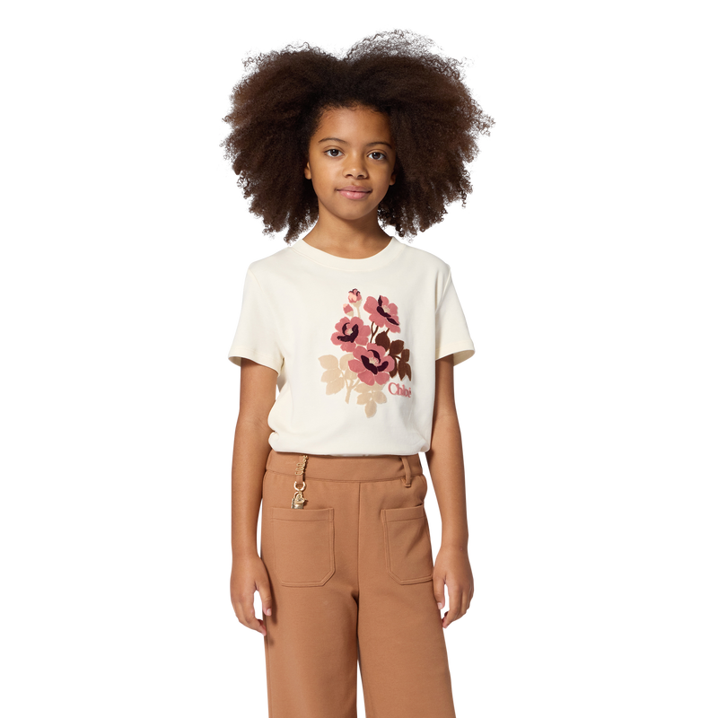 Camiseta de mangas cortas CHLOE 
                        NI&Ntilde;A