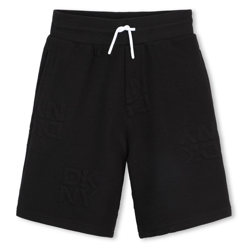 BERMUDAS DE FELPA DKNY 
                        NI&Ntilde;O