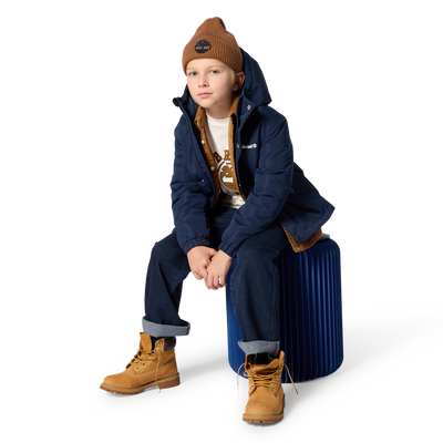 Parka con capucha TIMBERLAND NI&Ntilde;O