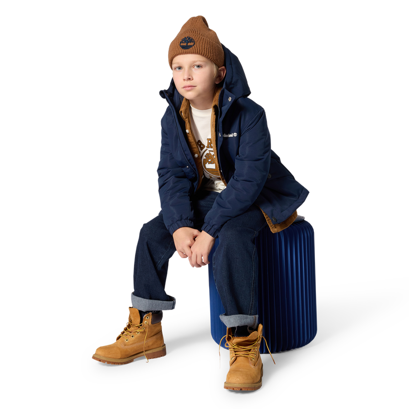 Parka con capucha TIMBERLAND 
                        NI&Ntilde;O