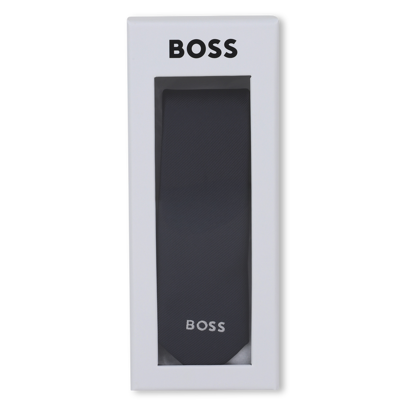 Corbata ajustable BOSS 
                        NI&Ntilde;O