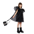 Bolso de mano en tejido recubierto de grano fino KARL LAGERFELD KIDS 
                    NI&Ntilde;A