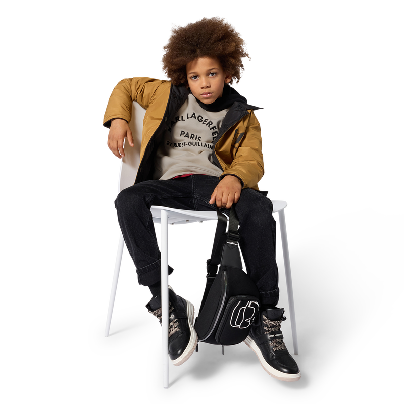 Sudadera con capucha KARL LAGERFELD KIDS 
                        NI&Ntilde;O