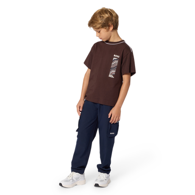 Camiseta de mangas cortas BOSS NI&Ntilde;O