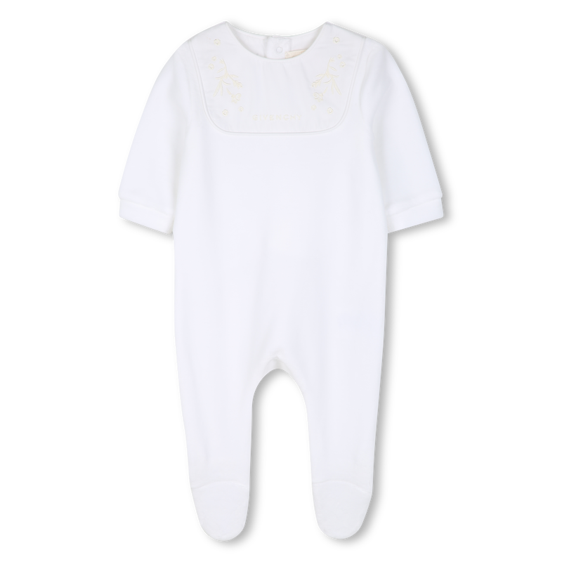 Conjunto de pijama y babero GIVENCHY 
                        NI&Ntilde;A