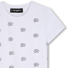 Camiseta de mangas cortas KARL LAGERFELD KIDS 
                    NI&Ntilde;A