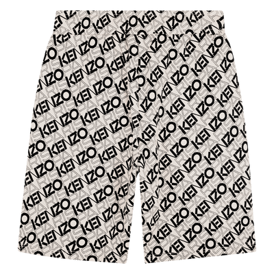 Bermudas de ch&aacute;ndal estampadas KENZO KIDS NI&Ntilde;O