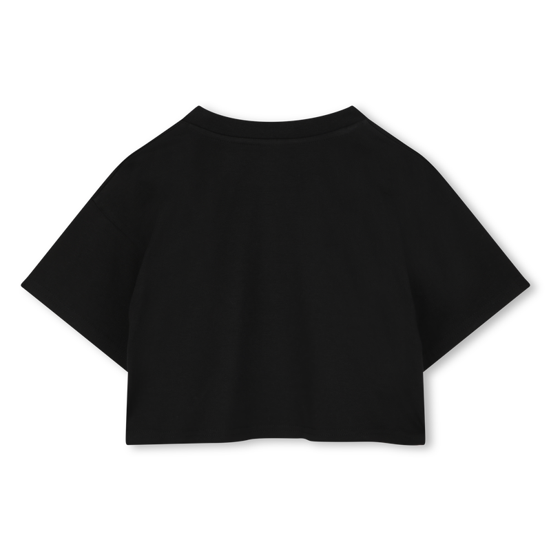 Camiseta corta con estr&aacute;s MARC JACOBS 
                        NI&Ntilde;A