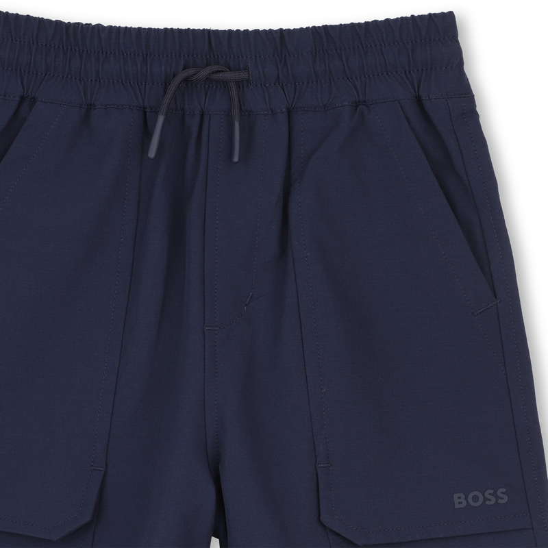 BERMUDAS DE FELPA BOSS 
                        NI&Ntilde;O