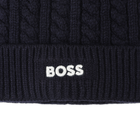 Gorro de punto trenzado BOSS 
                    NI&Ntilde;O